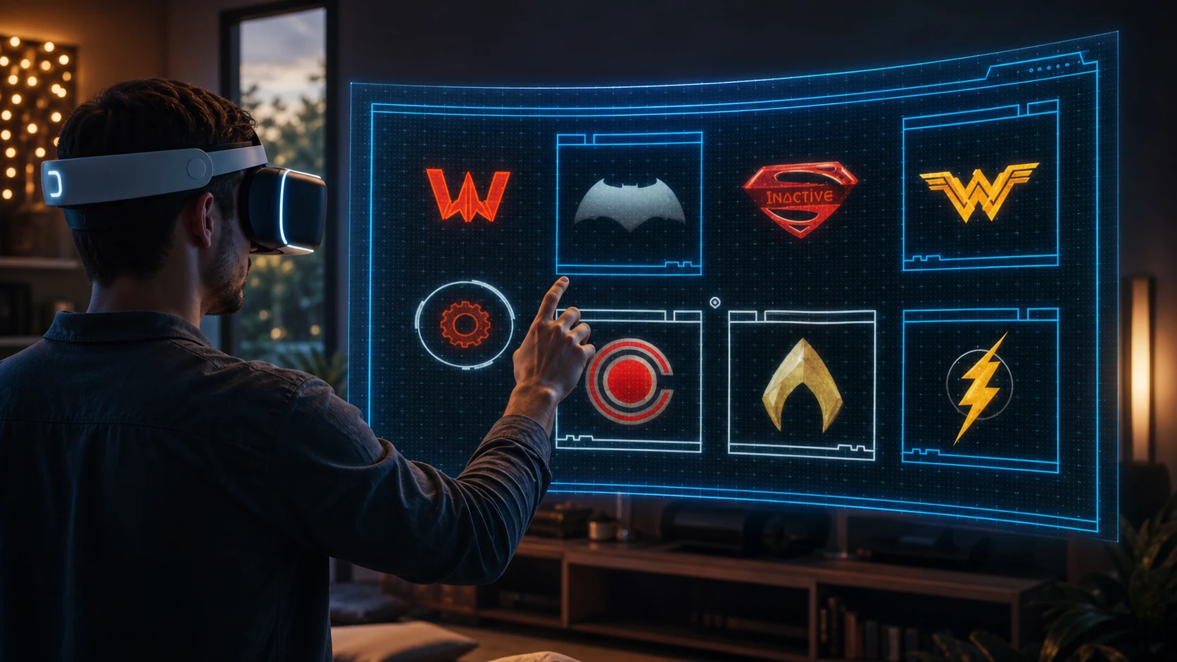 Method Studios Justice League VR — hero key art
